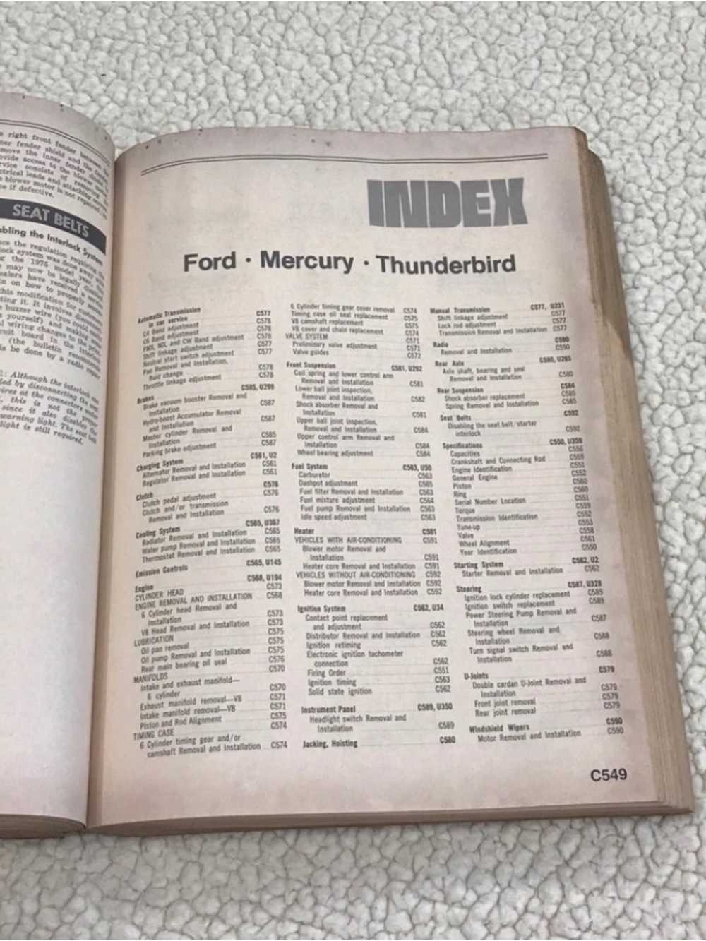 Vintage Chilton’s Auto Repair Manual 1977
American Cars from 1970 to 1977
Detail - Picture 9 of 15